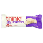 Think !, Высокопротеиновые батончики, белый шоколад, 10 батончиков по 60 г (2,1 унции)