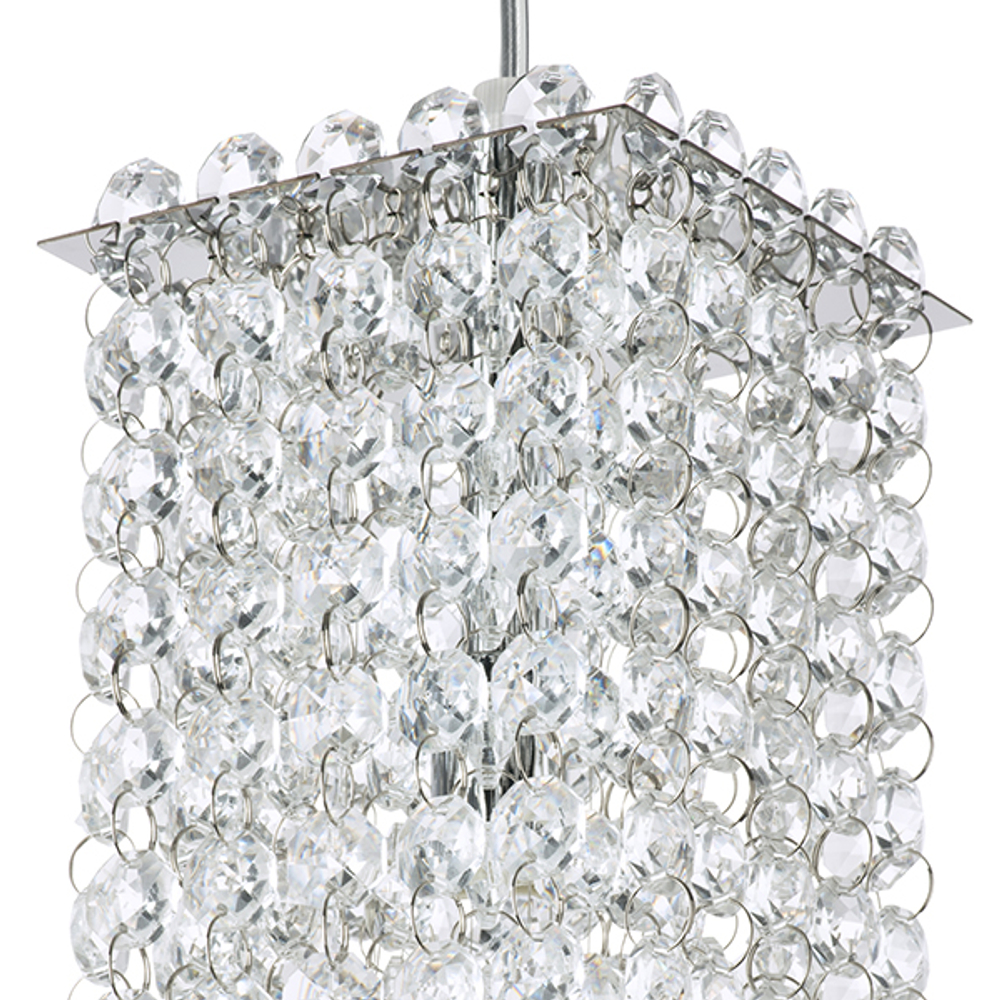 795424 Подвес CRISTALLO 1х40W G9 ХРОМ