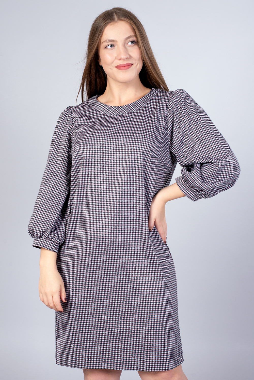 Платье женское 3528АП, ромб #201Рг053528АП