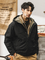 Мужская куртка в стиле американского ретро,сезон весна-осень, городская повседневная куртка для активного отдыха, свободный крой.