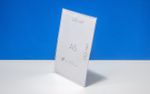 Менюхолдер тейбл тент А5 L-образный вертикальный