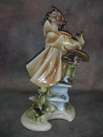 Статуэтка. Фарфор. Вдохновение художника. Capodimonte. Италия