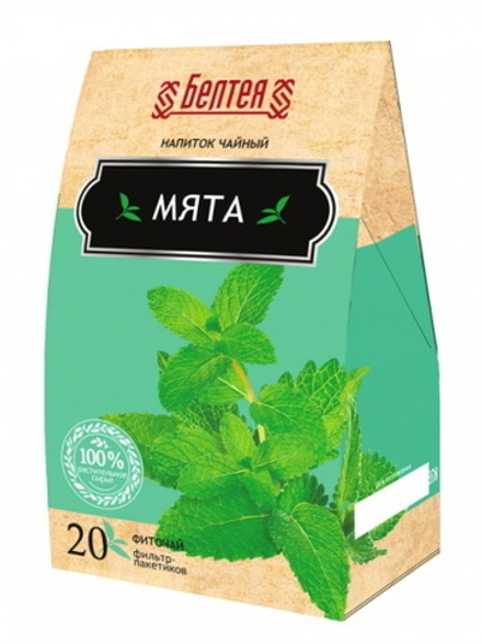 Фиточай "Мята" 20 пак. Белтея