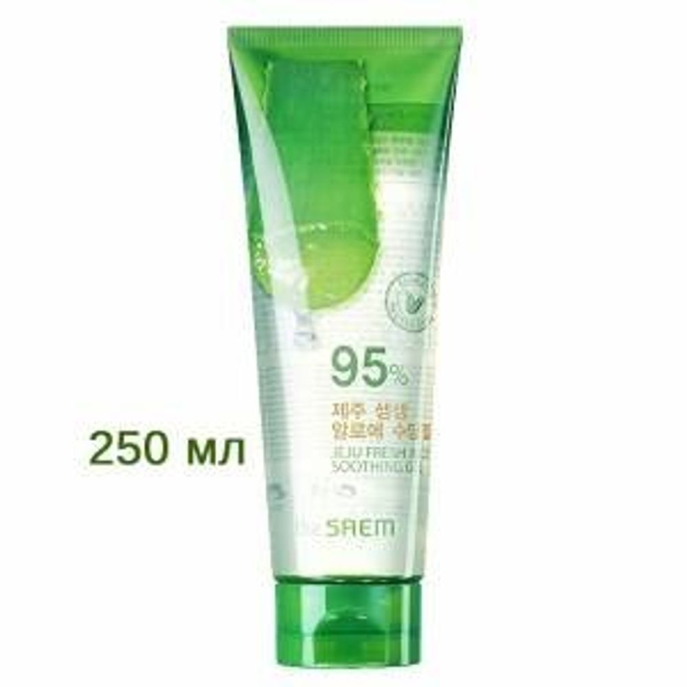 Гель универсальный алоэ THE SAEM Jeju Fresh Aloe Soothing Gel (250мл)