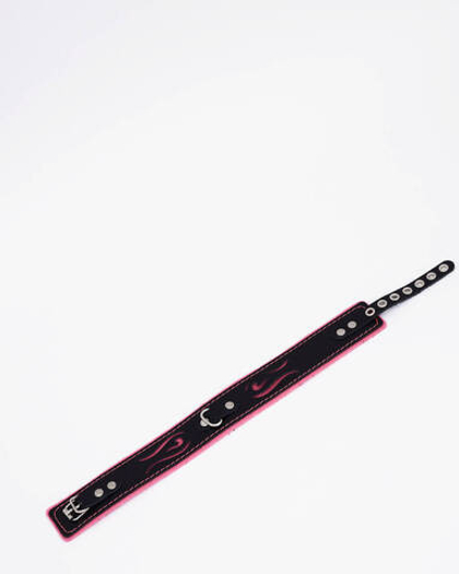 Crazy Hand Made - Ошейник с розовой строчкой