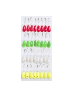 Мормышка фосфорная №24 кр. №02 32шт