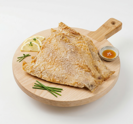 Камбала жареная