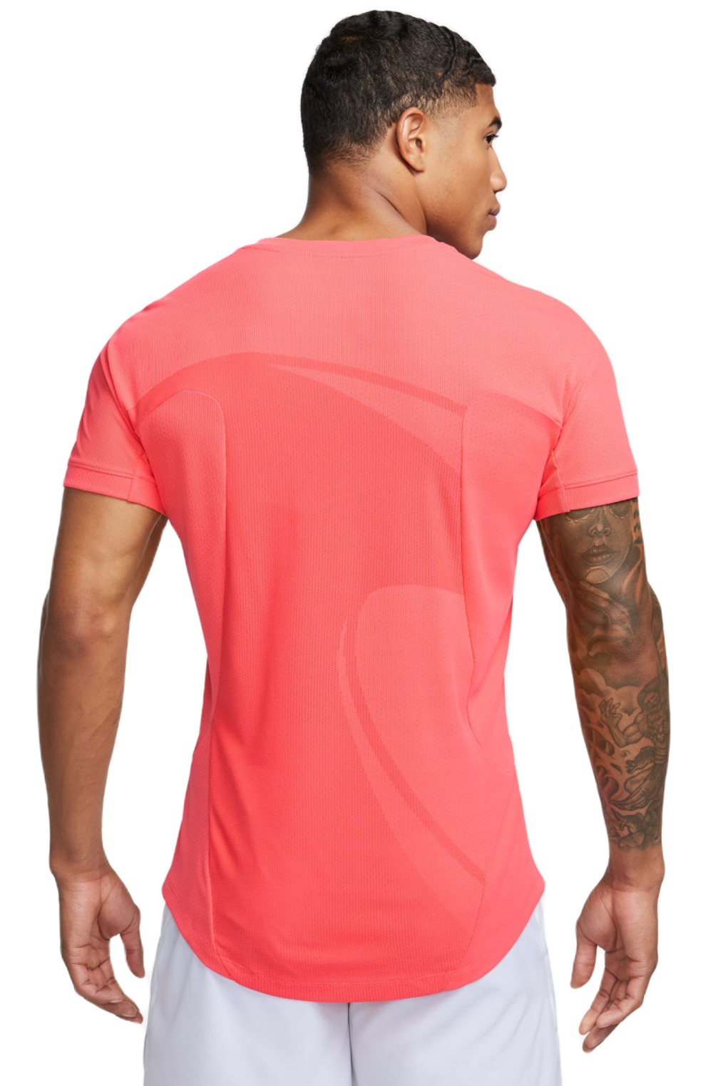 Теннисная футболка Nike Dri-Fit Rafa Tennis Top - ember glow/white