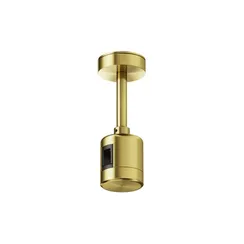 Крепление потолочное Short 78мм с прямым коннектором питания Flarity латунь Technical tra156c-ipc1-bs