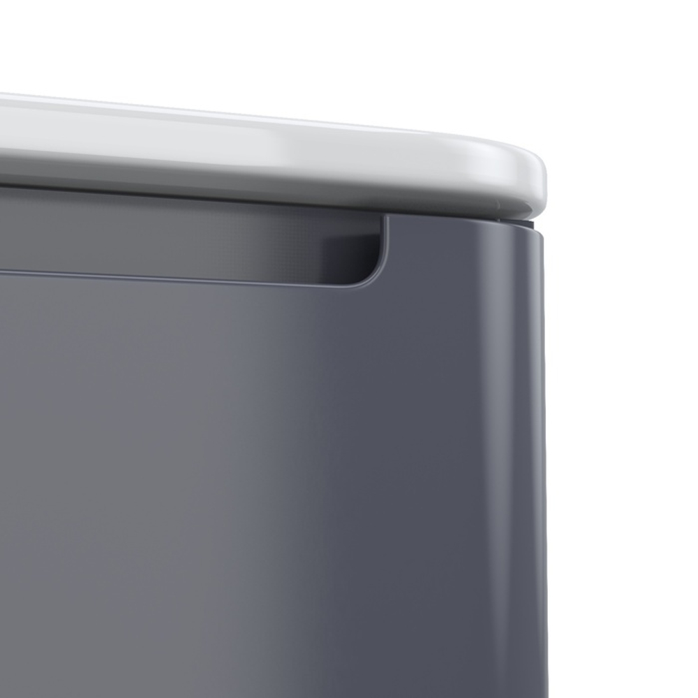 Тумба с умывальником IDDIS Edifice, подвесная, 100 см, темно-серый, EDI10D0i95K