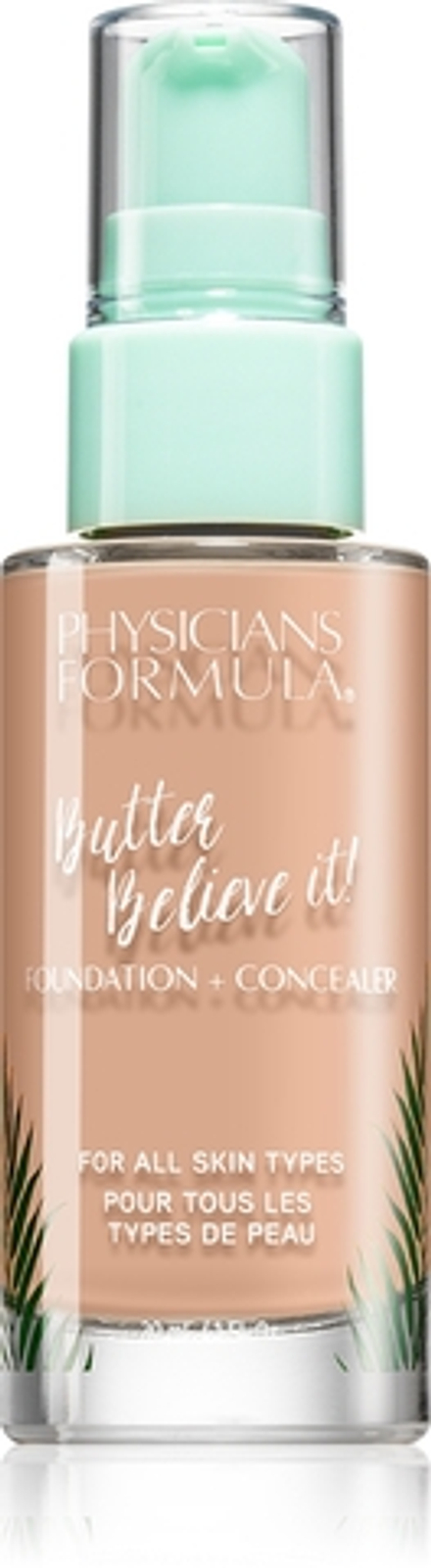 Physicians Formula Butter Believe It! - Корректор-крем и тональное средство в одном оттенок Light, 30 ml