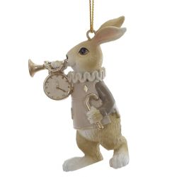 GAEM Фигурка декоративная подвесная "Заяц", L5 W3,5 H7,5 см, 2в.