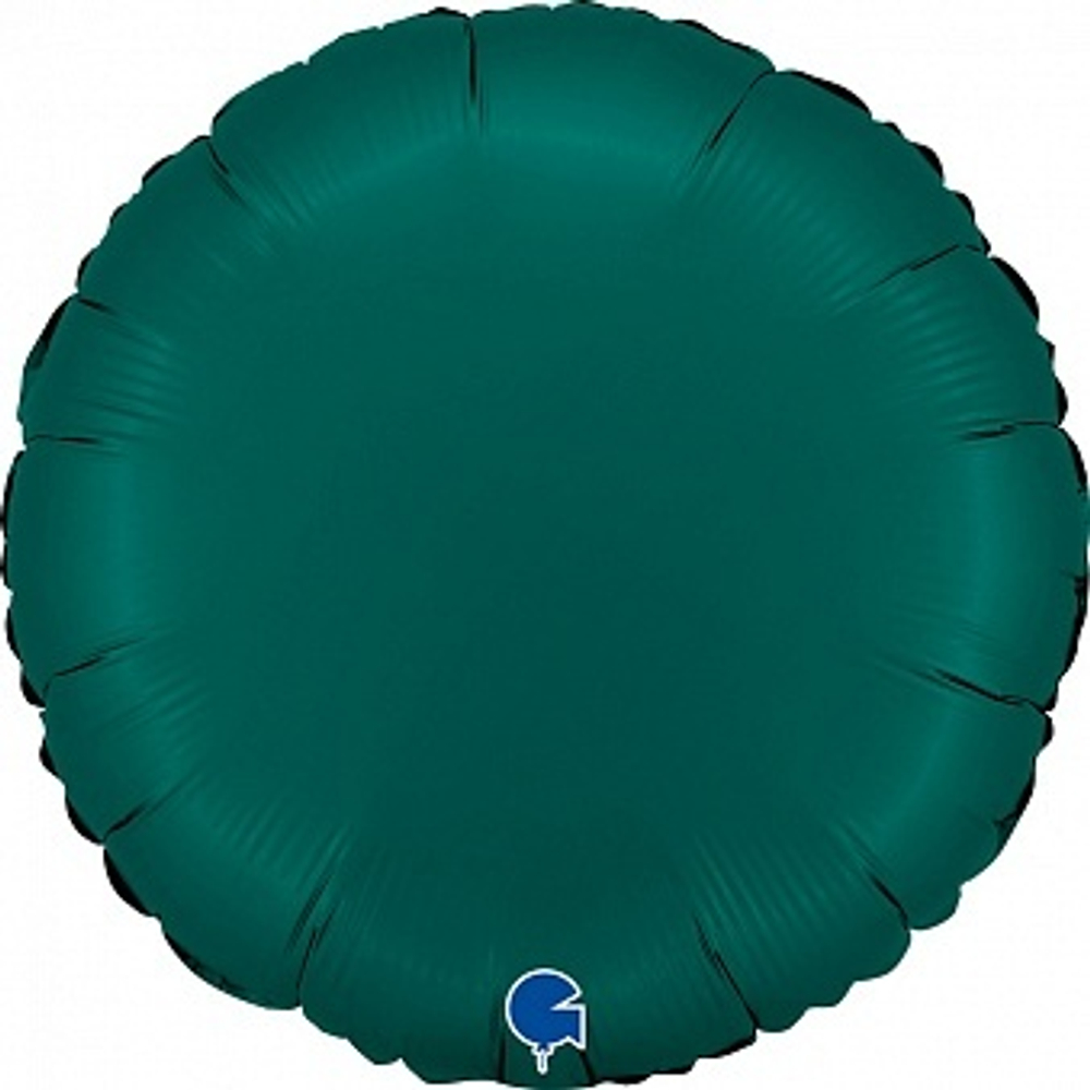 Г Б/РИС КРУГ 18" Изумрудный Сатин