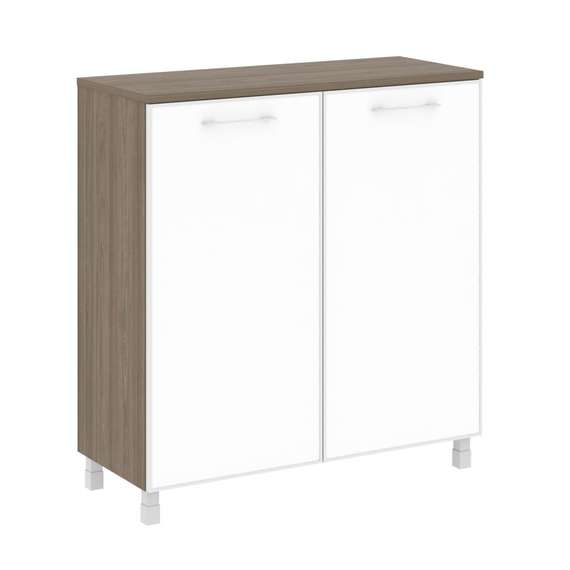 Yalta Шкаф квадратный LT.SD-1.4 R white Вяз Благородный/Стекло White 1098*452*1168