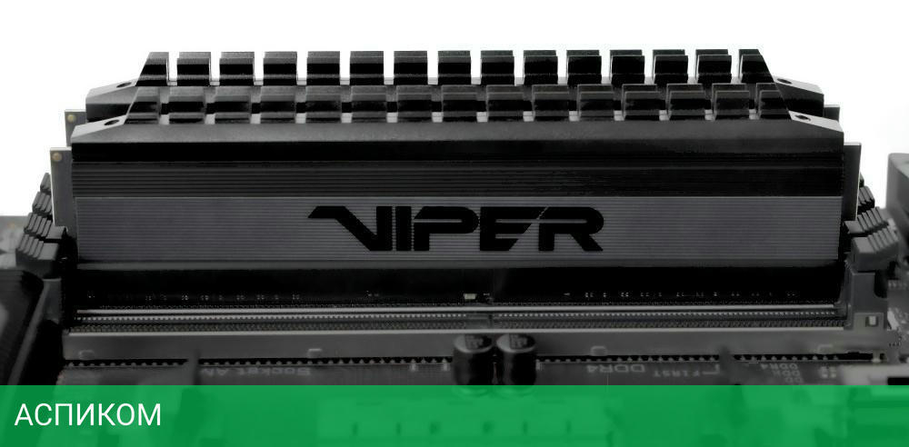 Оперативная память Patriot DDR 4 DIMM 8Gb PC25600 3200Mhz (PVB48G320C6K)