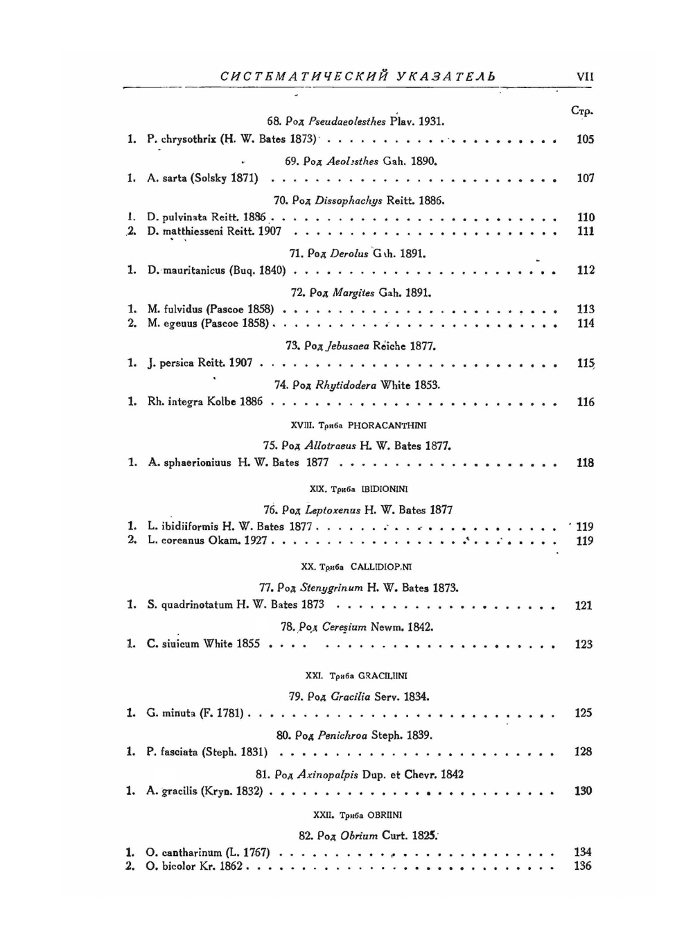 Фауна СССР. Насекомые жесткокрылые. Том XXII.  Жуки-дровосеки. Часть 2 | Н.Н. Плавильщиков