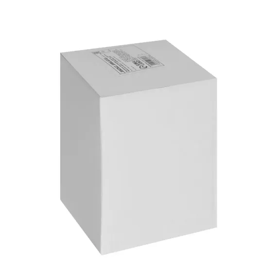 Светодиодная свеча белая 7.5×10×7.5 см., воск, пластик, батарейки АААх3, Luazon Lighting (9907627)