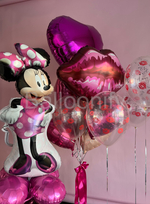 Набор шаров "Поцелуйчик" с фигурой Минни
