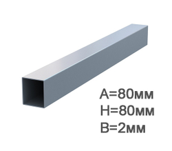 Труба профильная 80х80х2