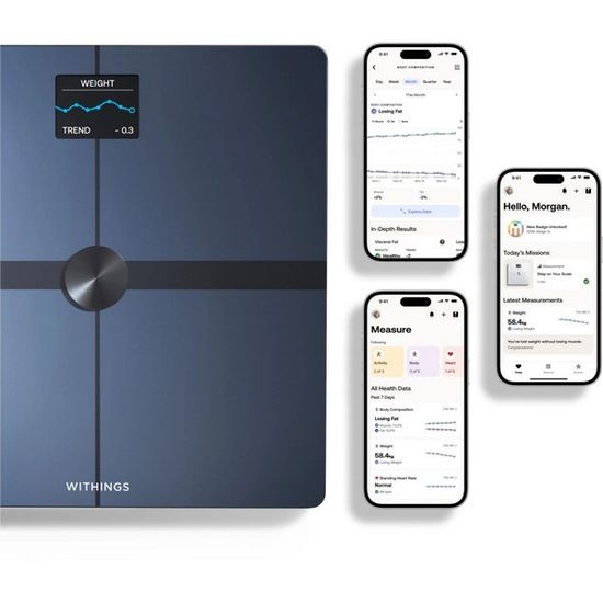 Умные весы Withings Body Smart Scale Black
