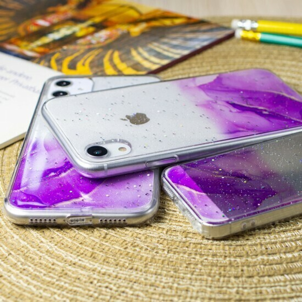 Силиконовый чехол Акварель для Samsung Galaxy A30, 011853