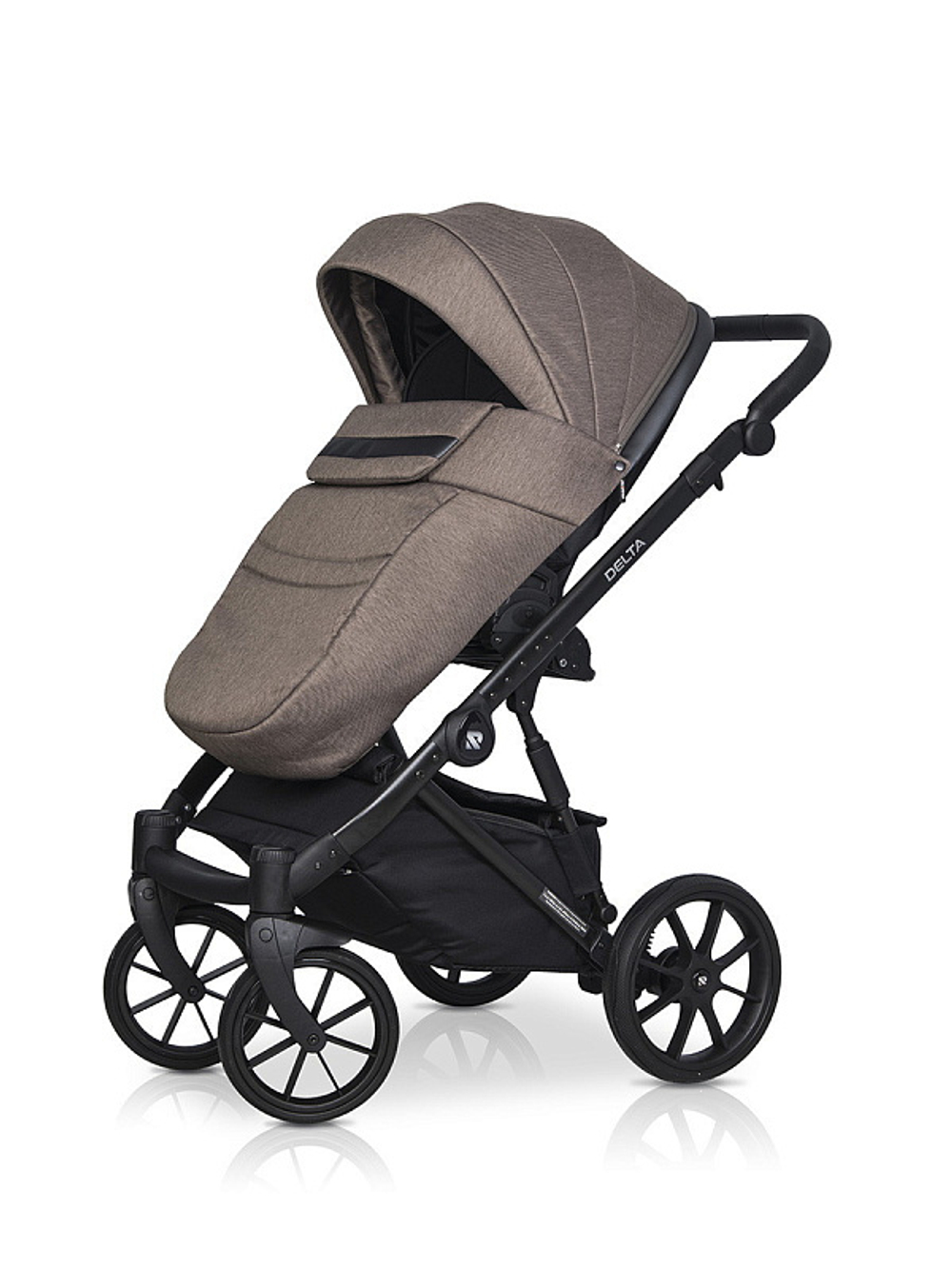 Детская коляска Riko Basic Delta 2 в 1 03 cappucino