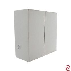 Блюдо квадратное на ножке Queen's Crown Охота красная 32*32 см