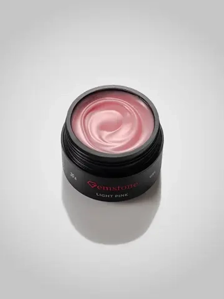 Gemstone Гель моделирующий Hema free, 30 мл Light Pink Светло-розовый (холодный)