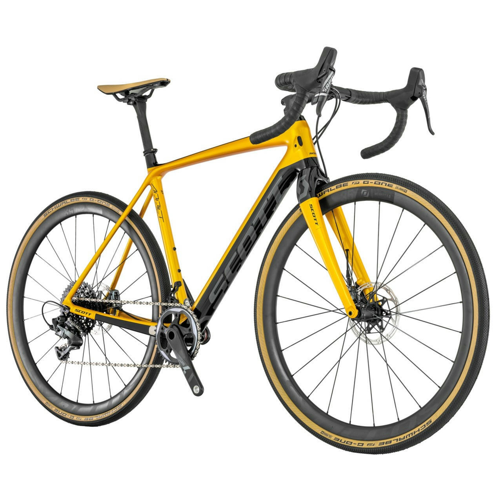 Шоссейный велосипед Scott Addict Gravel 10 (2019)