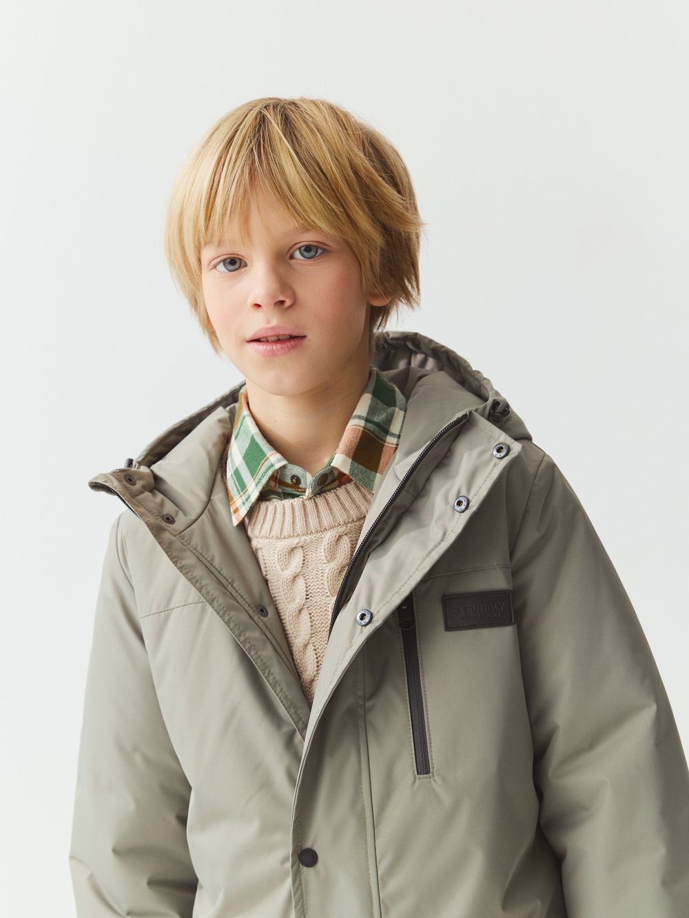 Парка демисезонная "Олива" 7+