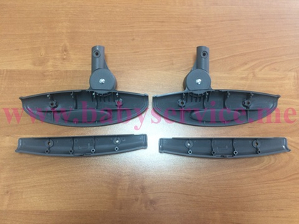 Шарнир капюшона правый серый