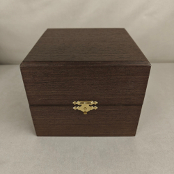 Вазочка с ручной росписью Палех "Анютины глазки"