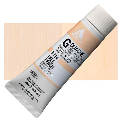 Holbein Acrylic Gouache 40 мл. 714 [А] Pale Peach