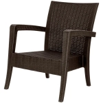 Кресло-диван RATTAN Ola Dom коричневый 760х890мм