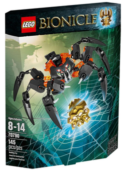 LEGO Bionicle: Лорд Паучий Череп 70790 — Lord of Skull Spiders — Лего Бионикл