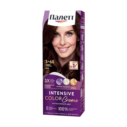 Краска для волос Palette Темный шоколад