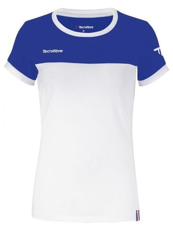 Женская теннисная футболка Tecnifibre Lady F1 Stretch - разноцветный
