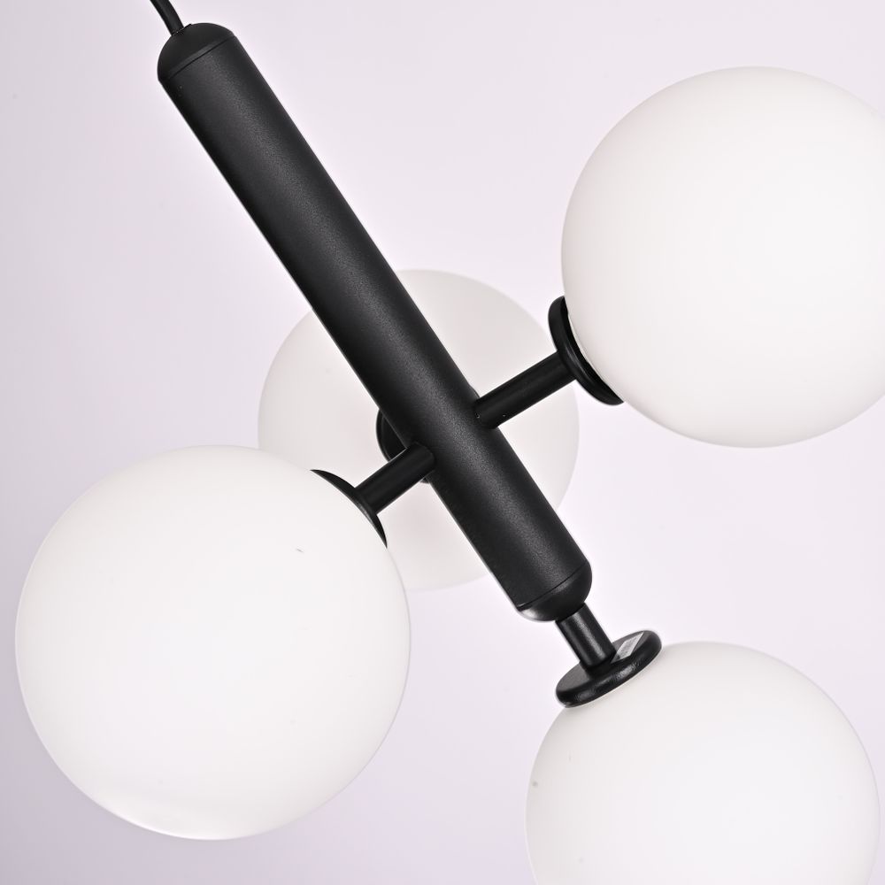 Подвесной светильник RAFFIN 4 White Black