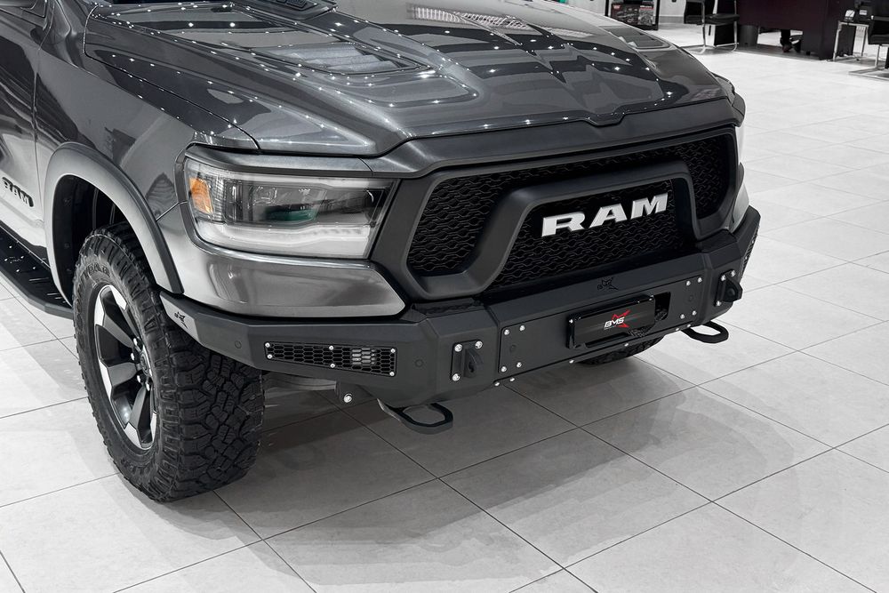 Бампер силовой передний BMS PRO-Line для Додж РАМ 1500 Rebel 2019-2024