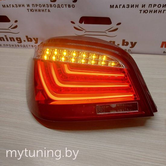 Задние фонари для BMW 5 E60 LCI (07-10) LED красные светлые
