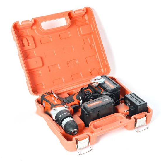 Аккумуляторный ударный шуруповерт "PATRIOT" BR 241Li-H