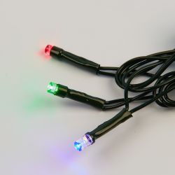 ULD-S10000-1000-DGA MULTI IP20 Гирлянда светодиодная. 100м. 1000 светодиодов. Разноцветный свет. Провод зеленый. ТМ Uniel
