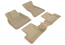 Коврики салона Sotra 3D Lux для Audi Q5 2009-2015 Liner 3D Lux бежевые. Артикул ST 74-00356