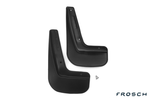 Брызговики задние CHEVROLET Aveo, 2012- седан 2 шт. (optimum) в коробке  FROSCH.08.17.E10