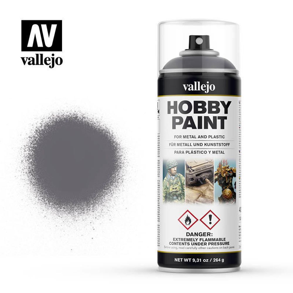 GUNMETAL HOBBY PAINT IN SPRAY 031 - 400 ML.