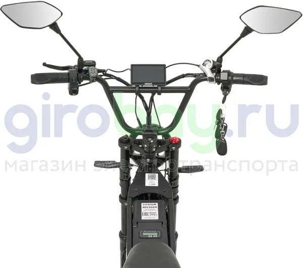 Электровелосипед Minako APEX (48V/20Ah) - Чёрный фото №7
