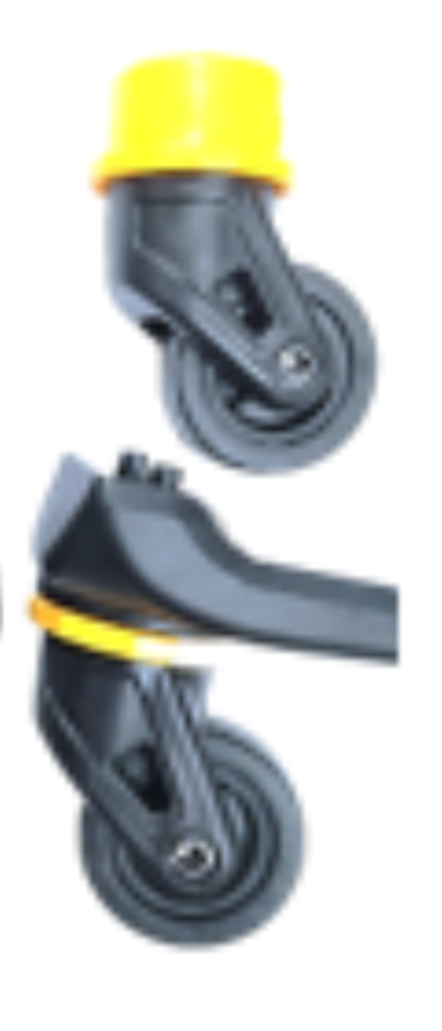 Колёса PLG-HK 22239-3 (высота 100), чёрный