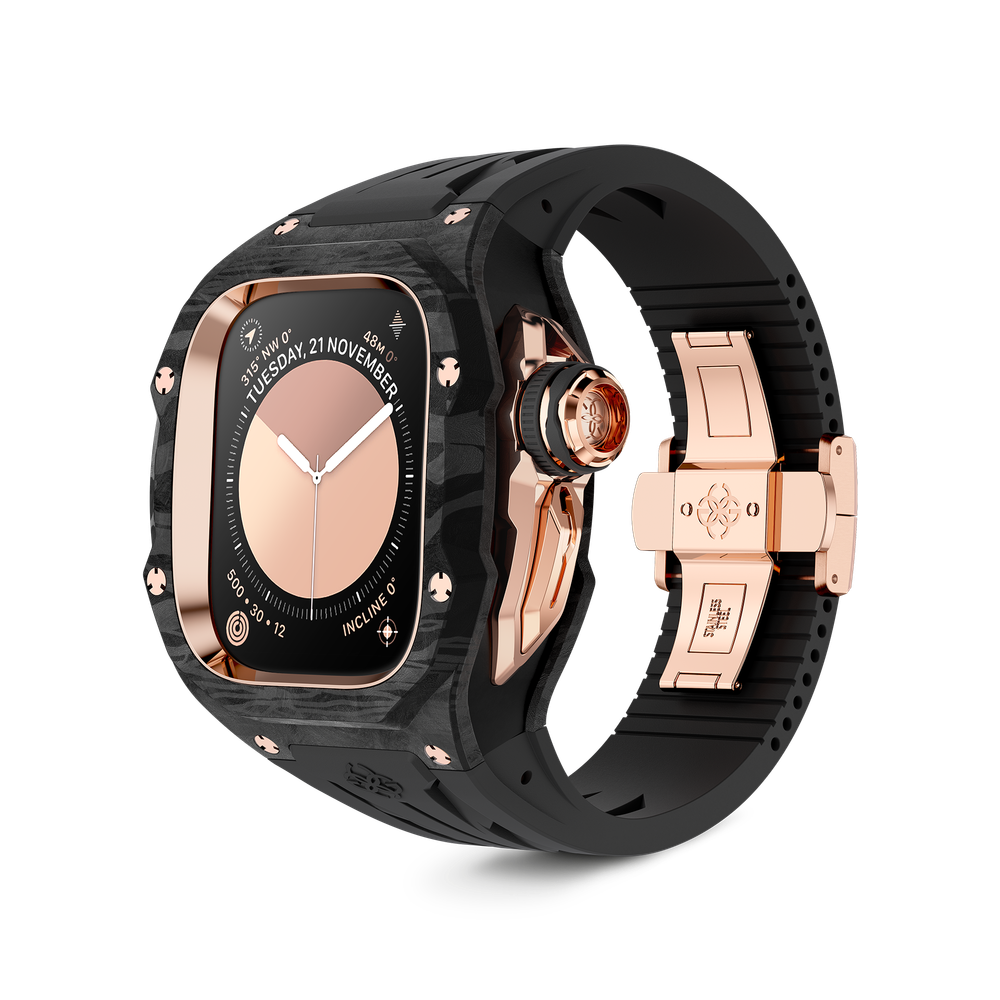 Корпус для Apple Watch Ultra RSCIII49 - Rose Gold Carbon