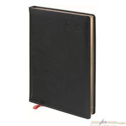 Ежедневник Letts Global Deluxe A5 золотой срез (412 127010)