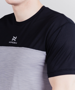 Футболка NORDSKI PRO ENERGY Grey/Black, серый/черный